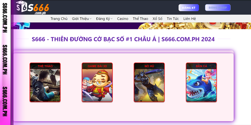 Giới thiệu S666 – Sân chơi cá cược trực tuyến hàng đầu tại Việt Nam